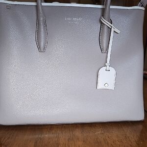 Kate Spade Taupe Leather Tote